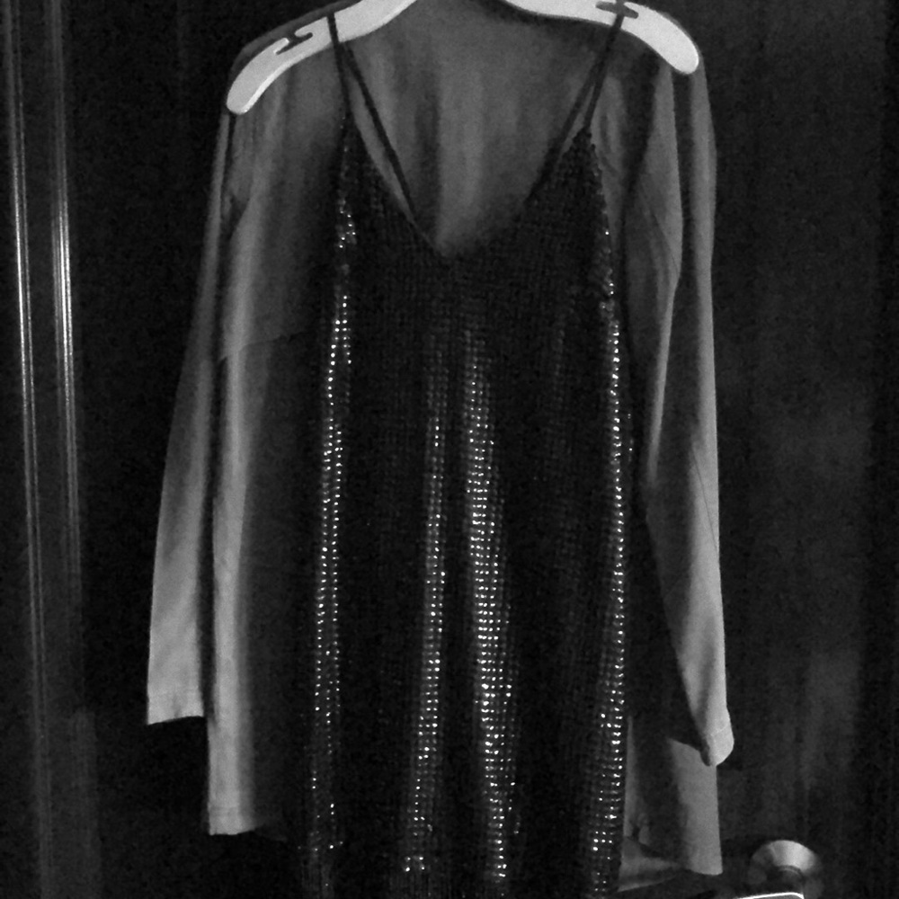 Marciano Dressy Black “Flapper” dress - Size M